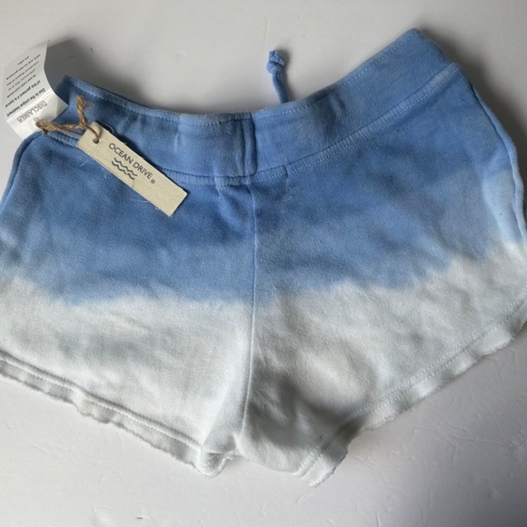 Ocean Drive Jersey Vibes Blue Ombré  Dip Dye Short Size S NWT - Picture 6 of 7
